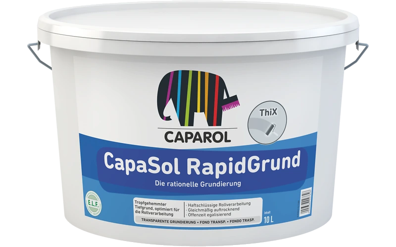 CapaSol RapidGrund -Tixotropný, nestekavý penetračný náter, pre aplikáciu valcom