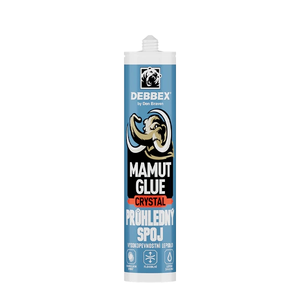 MAMUT GLUE Crystal 290ml transparentný