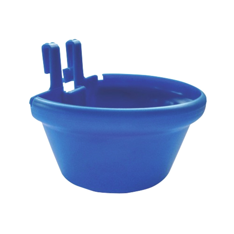 TOPTRADE kŕmidlo plastové, závesné, pevné, univerzálne, pre vtáctvo, 0,3 l