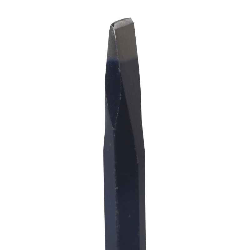 TOPTRADE sekáč zámočnícky, plochý, s gumovou rukoväťou, 250 mm 2