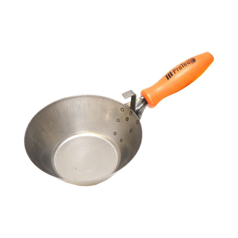ProTec naberačka, oceľová, s drevenou rukoväťou, O 160 mm