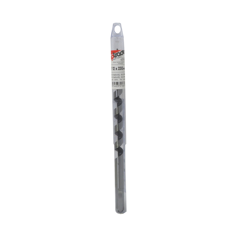 TOPTRADE vrták hadovitý, do dreva, O 12 x 230 mm 1