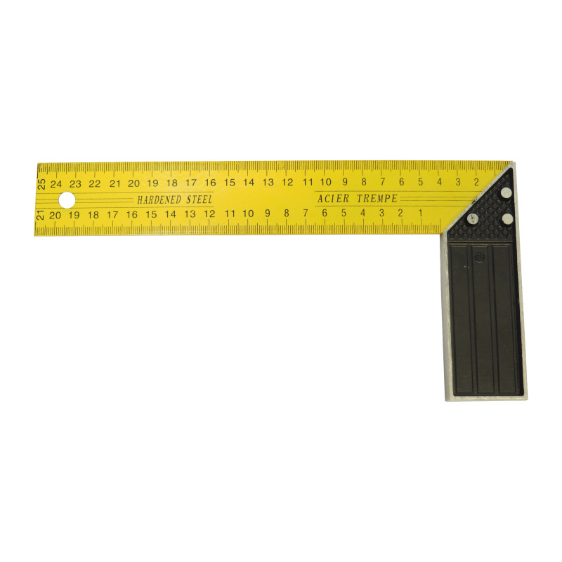 TOPTRADE uholník príložný, tesársky, pružný, 250 mm