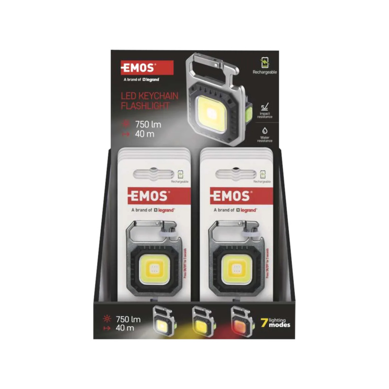 svietidlo LED, nabíjacie,750 lm 8