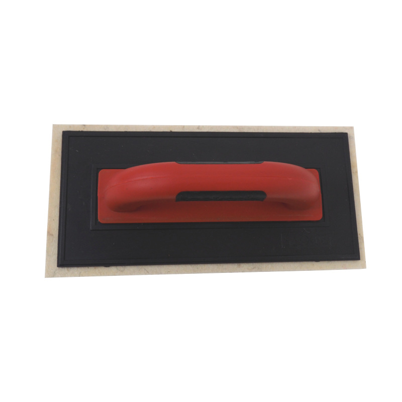 TOPTRADE hladítko ABS, plsť biela, PROFESSIONAL, 250 x 130 x 8 mm 1