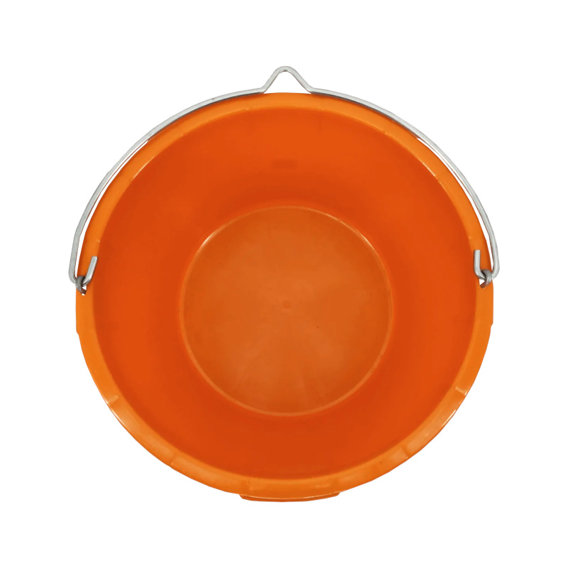 TOPTRADE nádoba plastová, extra pevná, oranžová, 40 l, s certifikáciou TÜV/GS 1
