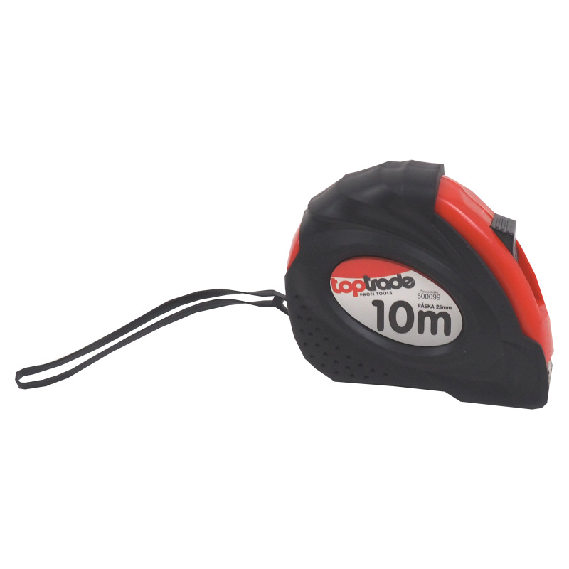 TOPTRADE meter zvinovací, s pogumovaným obalom a magnetom, 25 mm x 10 m 6