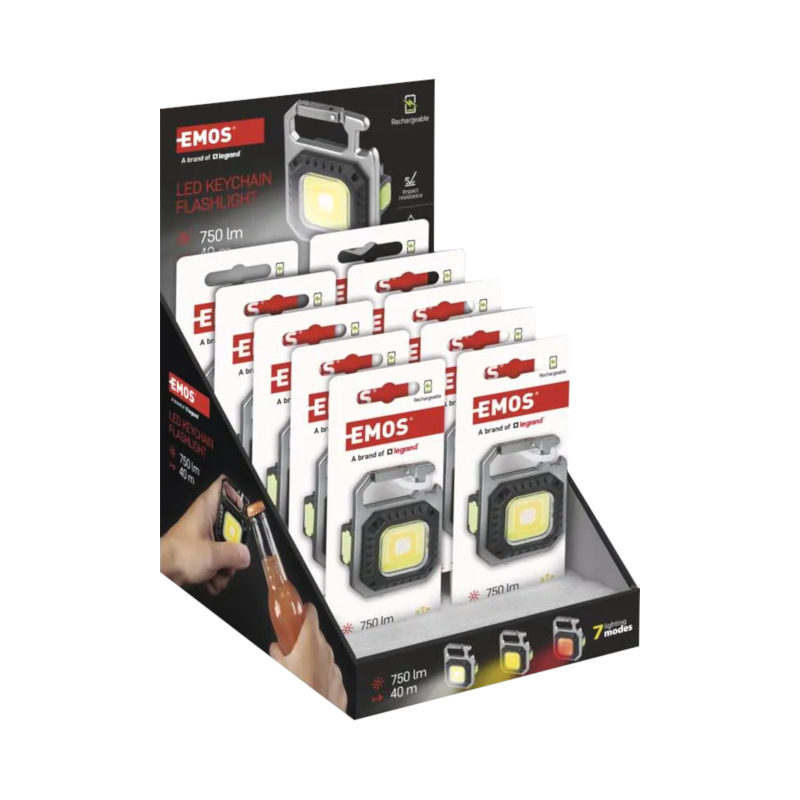 svietidlo LED, nabíjacie,750 lm 9