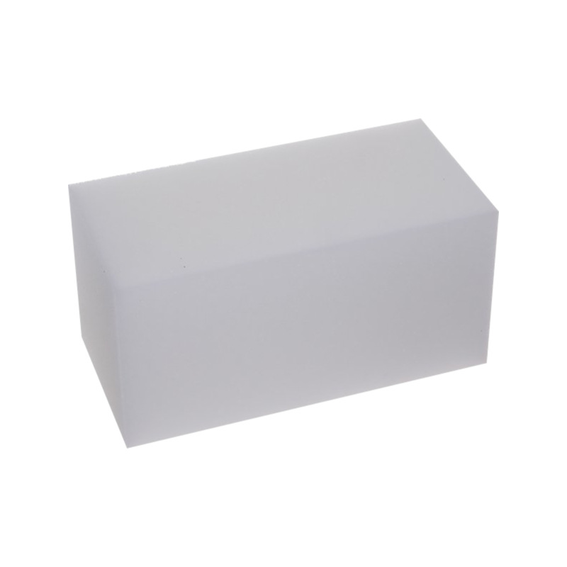 TOPTRADE povrch náhradný, molitan jemný, kocka, 200 x 100 x 100 mm