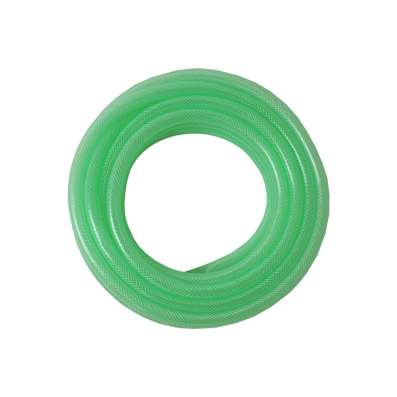 TOPTRADE hadica zahradná, zelená, priehľadná, 1/2", 25 m 1