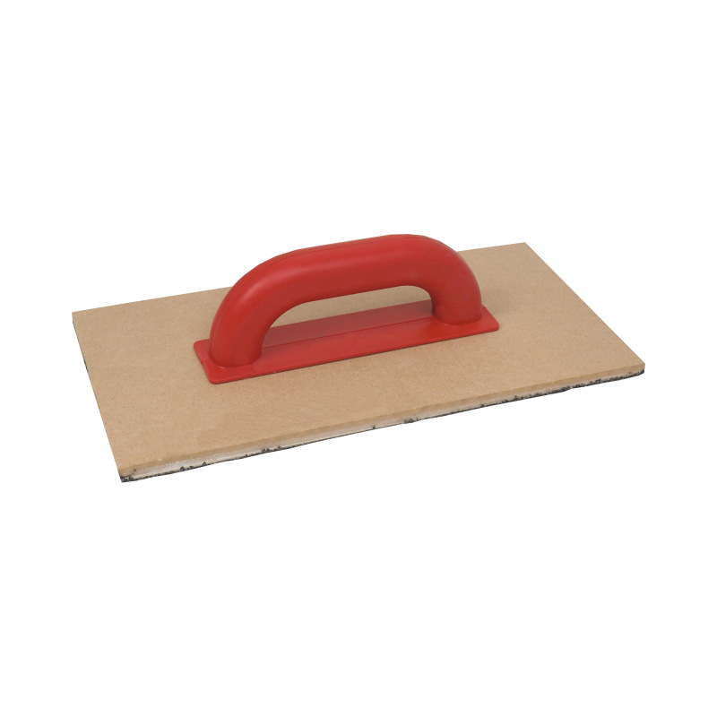TOPTRADE hladítko brúsne, s papierom, na MDF doske, 353 x 183 mm, zrnitosť 16