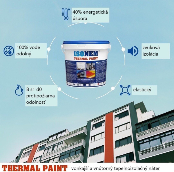 ISONEM® THERMAL PAINT farba biela 1