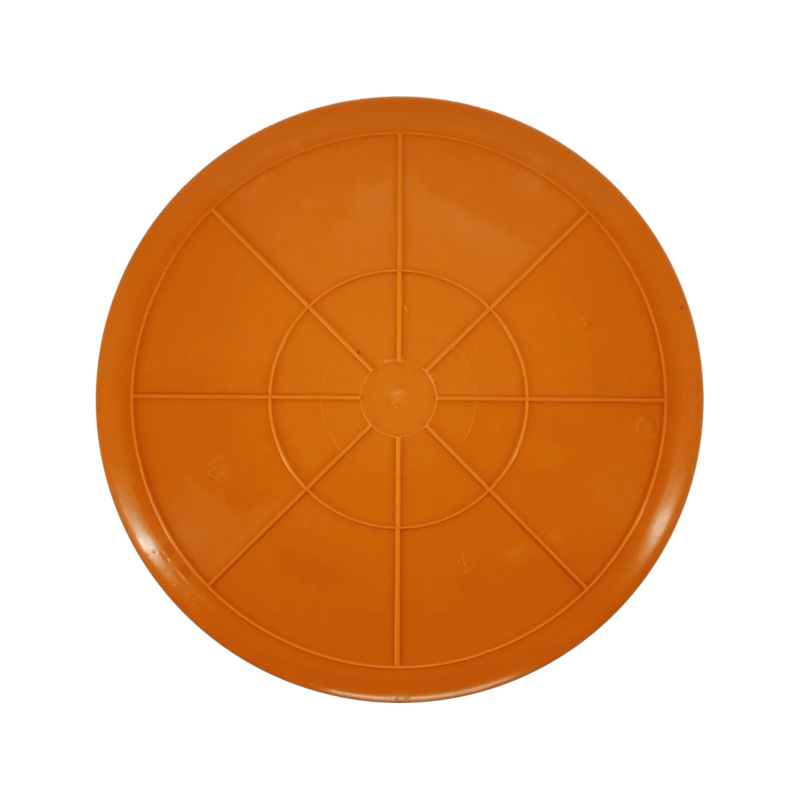 TOPTRADE nádoba plastová, extra pevná, oranžová, 40 l, s certifikáciou TÜV/GS 2