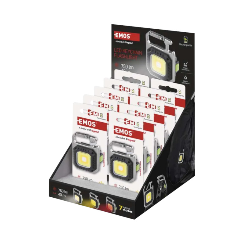 svietidlo LED, nabíjacie,750 lm 7