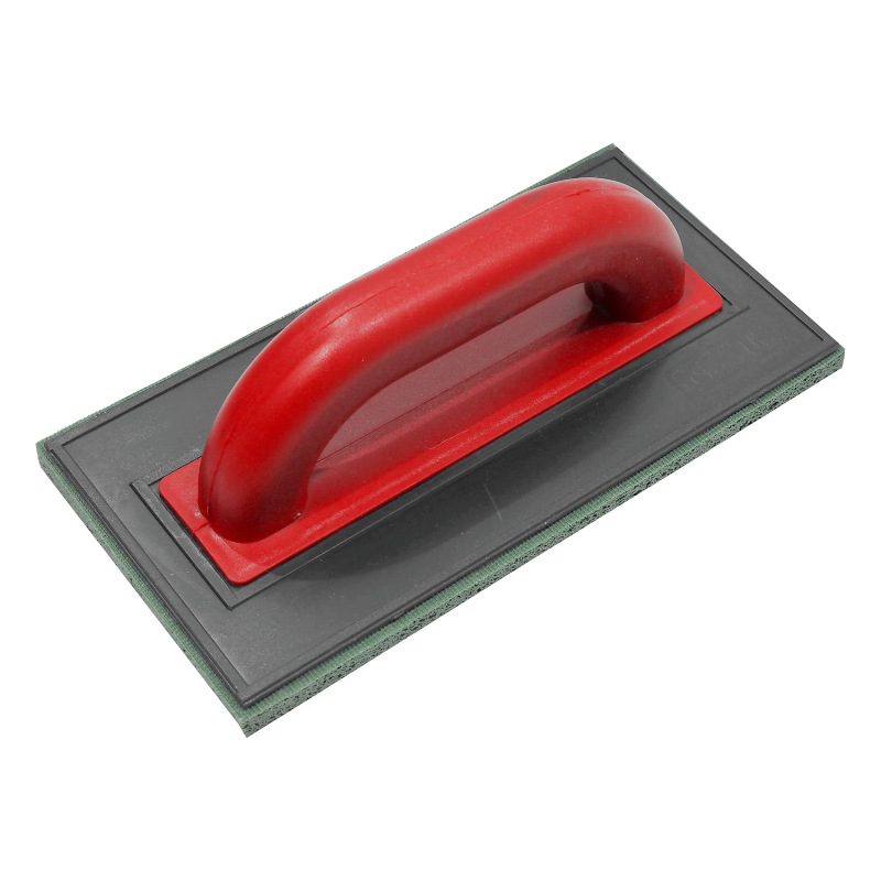 TOPTRADE hladítko ABS, huba hrubá, 250 x 130 x 12 mm