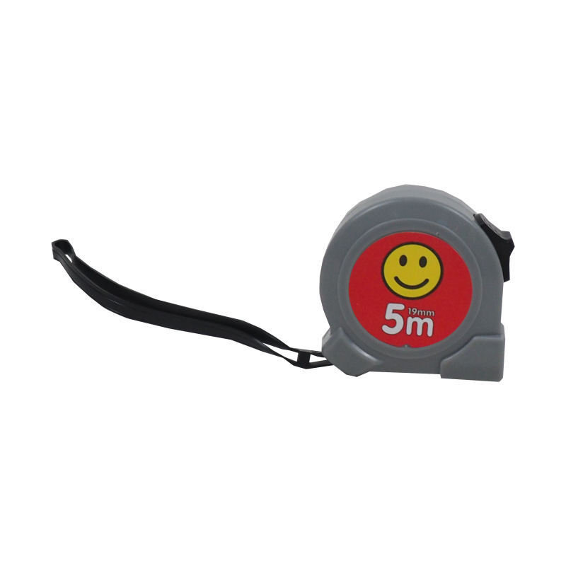 TOPTRADE meter zvinovací, „SMAJLÍK“, jednobrzdový, 19 mm x 5 m 2
