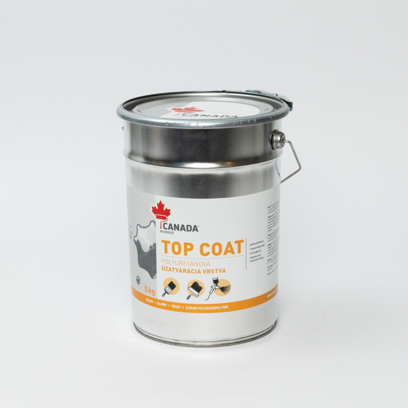 Canada Rubber TOP COAT 19kg farba sivá