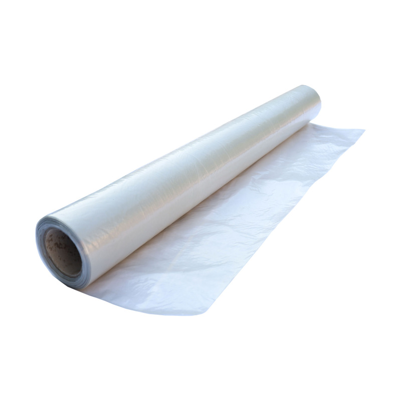 TOPTRADE fólia stavebná, polorukáv, 50 um, 2 x 50 m, váha 4,5 kg, LDPE