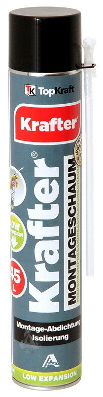 Pena montážna trubičková nízkorozťažná 750ml / 12 kartón