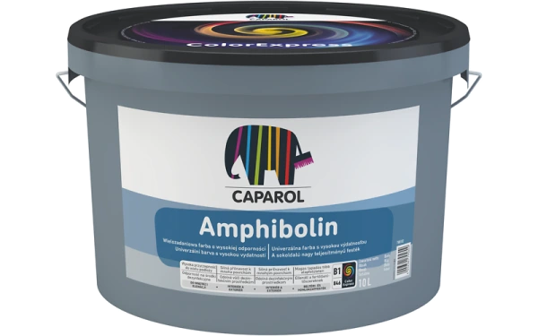 Amphibolin - biela farba na celý dom. Fasádna i vnútorná farba novej generácie.