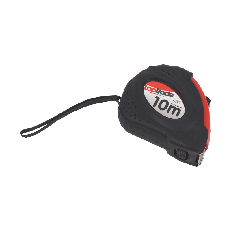 TOPTRADE meter zvinovací, s pogumovaným obalom a magnetom, 25 mm x 10 m 5