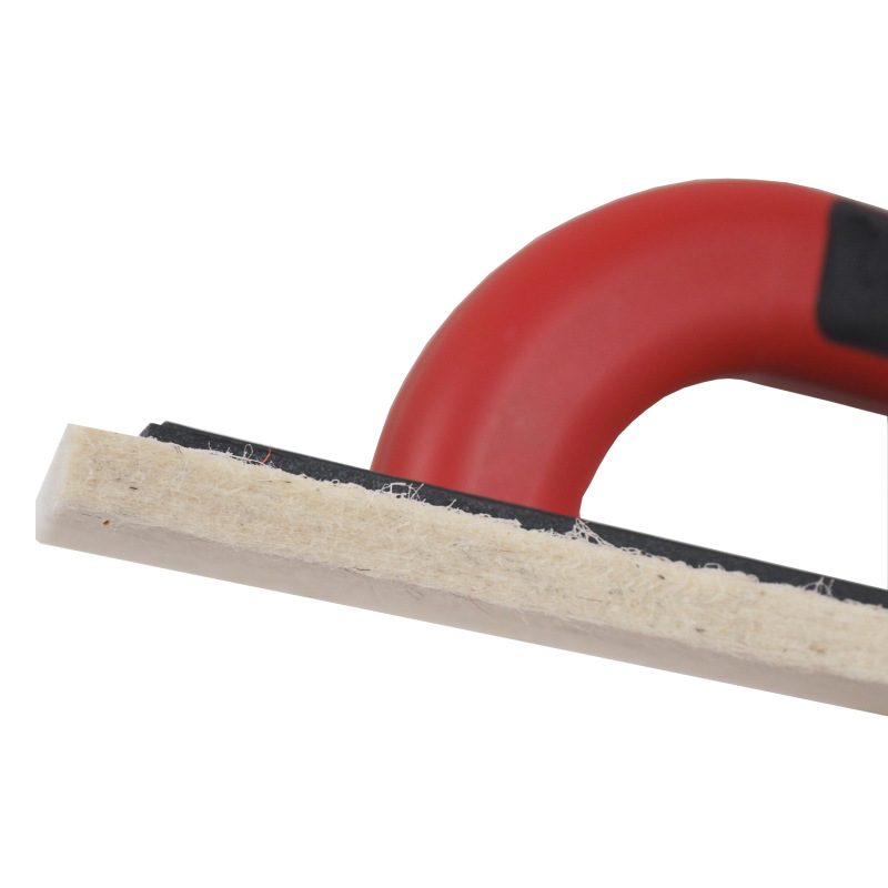TOPTRADE hladítko ABS, plsť biela, PROFESSIONAL, 250 x 130 x 8 mm 3