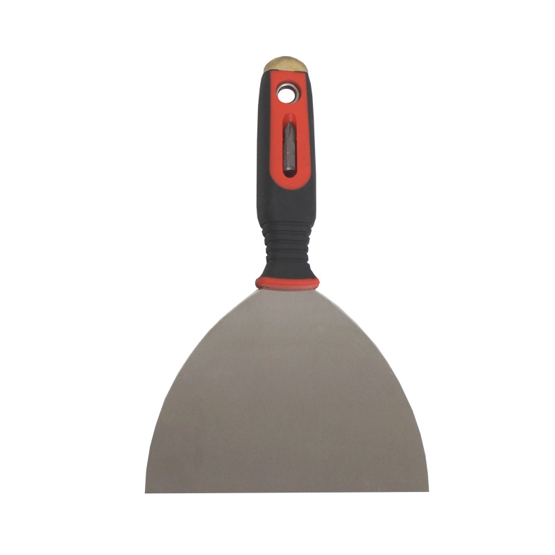 TOPTRADE špachtľa na sadrokartón, s plastovou rukoväťou a bitom, 150 mm
