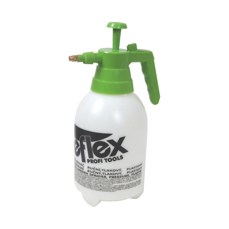 TOPTRADE postrekovač plastový, ručný, tlakový, 1,5 l
