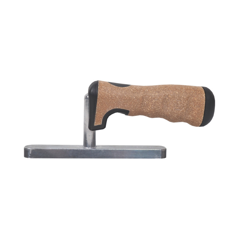 TOPTRADE hladítko nerezové, s EKO rukoväťou, zub 6 mm, 270 x 130 mm, profi 10