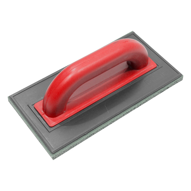TOPTRADE hladítko ABS, huba hrubá, 250 x 130 x 18 mm