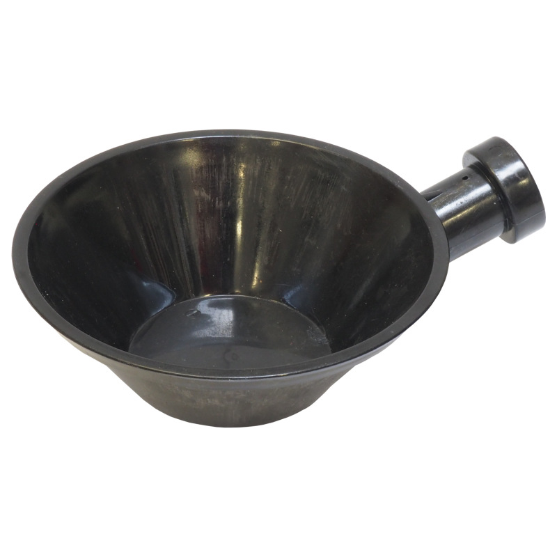 TOPTRADE naberačka s tulejou,plastová, O 215 mm