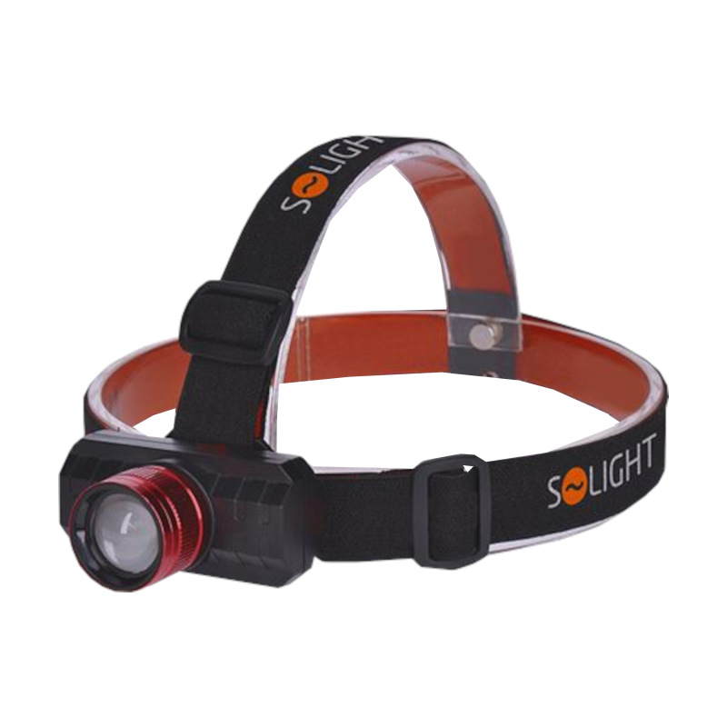 čelovka LED nabíjacia, 3W, 150lm, zoom, Li-Ion 1