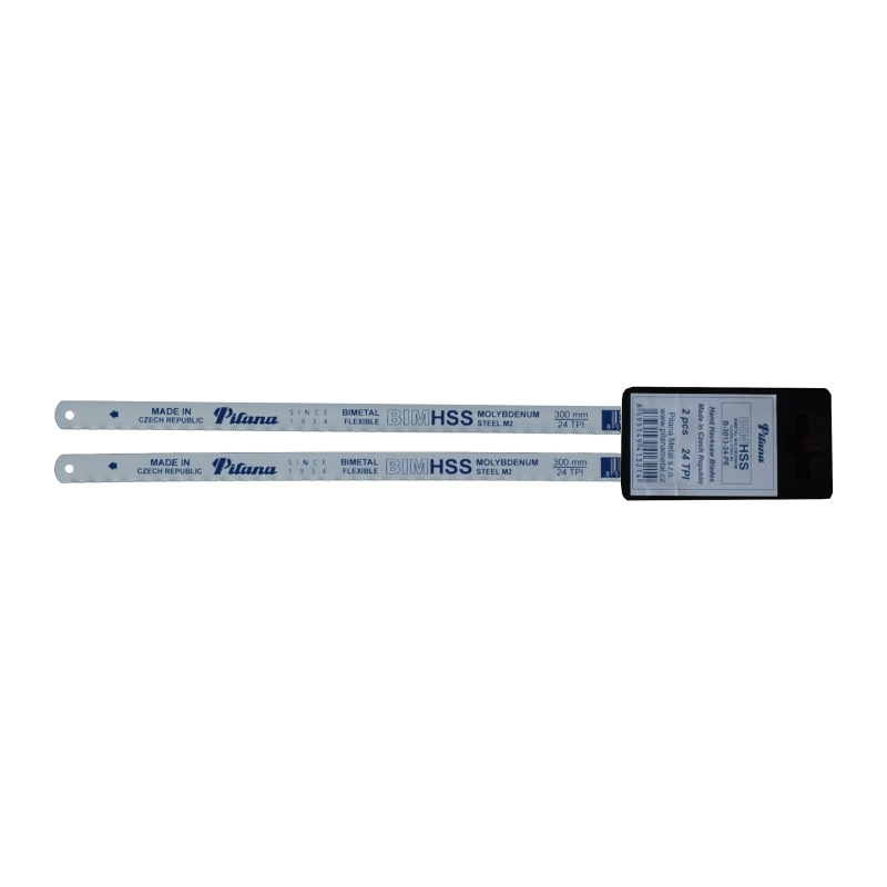 list náhradný, do píly na kov, jednostranný, sada 2 ks, Bi 300x13x0,63 mm, 24 zubů, Pilana 1