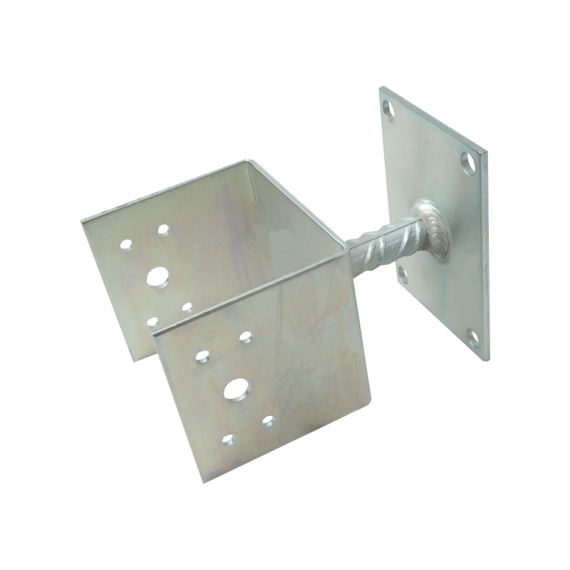 TOPTRADE pätka kotevná na skrutky, 140 x 90 mm, pozinkovaná 3