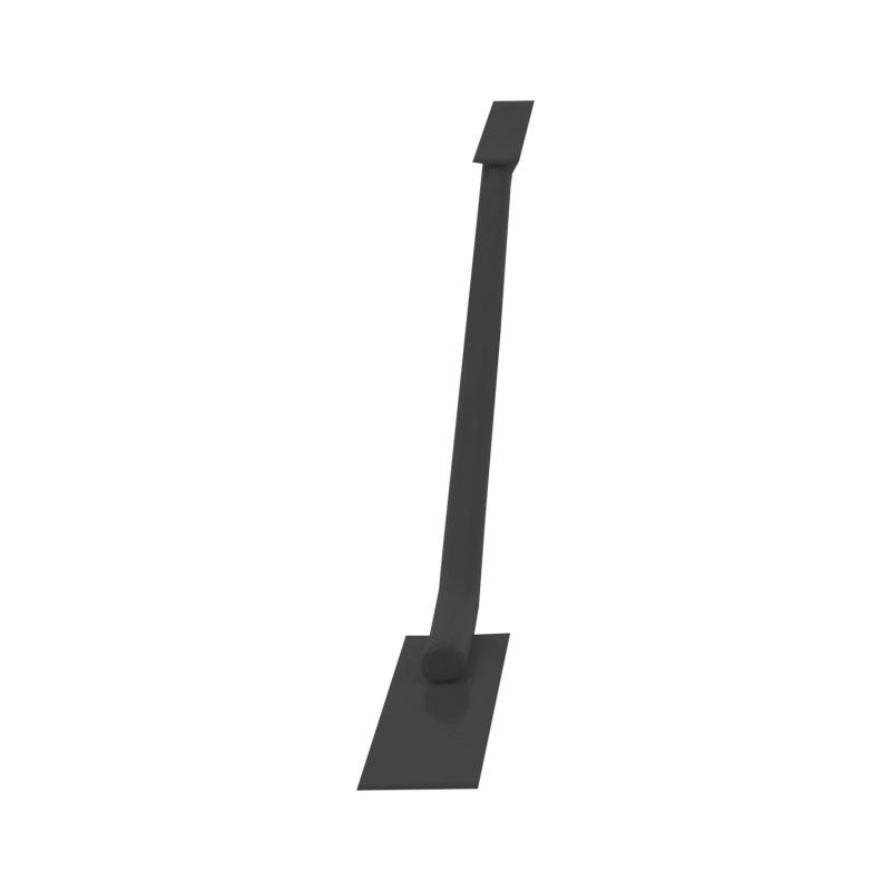 TOPTRADE špárovačka obojstranná, čierna, 13/9 mm 4