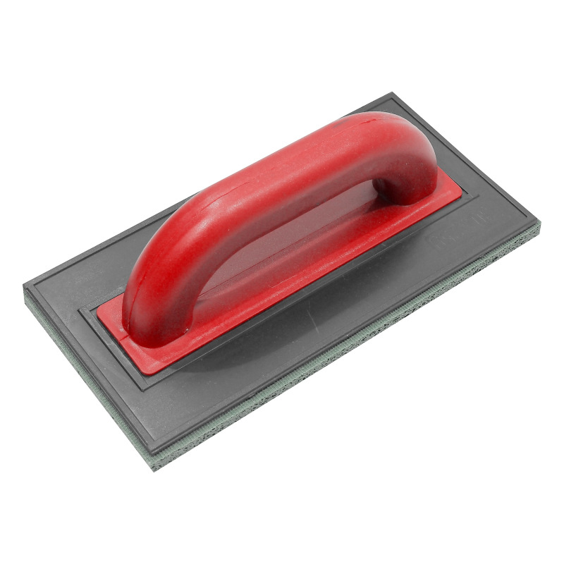TOPTRADE hladítko ABS, huba hrubá, 280 x 140 x 18 mm