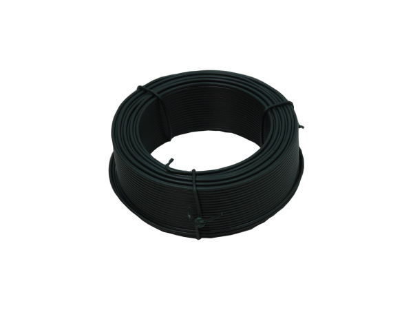 TOPTRADE drôt viazací, poplastovaný, zelený, O 1,8 mm / 50 m