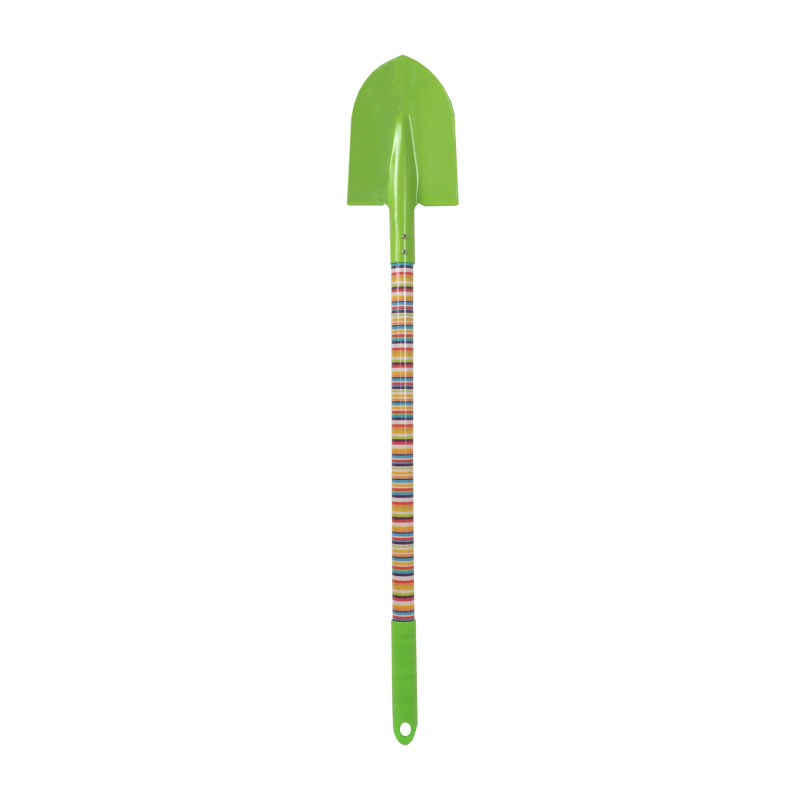 TOPTRADE náradie záhradné, detské, kovové - rýl, dlhá násada, 73 cm 2