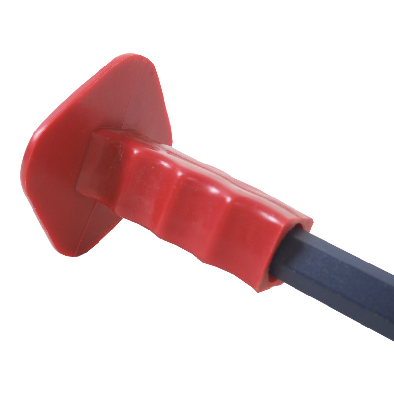 TOPTRADE sekáč zámočnícky, plochý, s gumovou rukoväťou, 300 mm 5