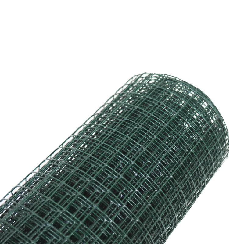 TOPTRADE sieť zváraná, poplastovaná, zelená, 10/0,8 mm, 500 mm x 5 m 4