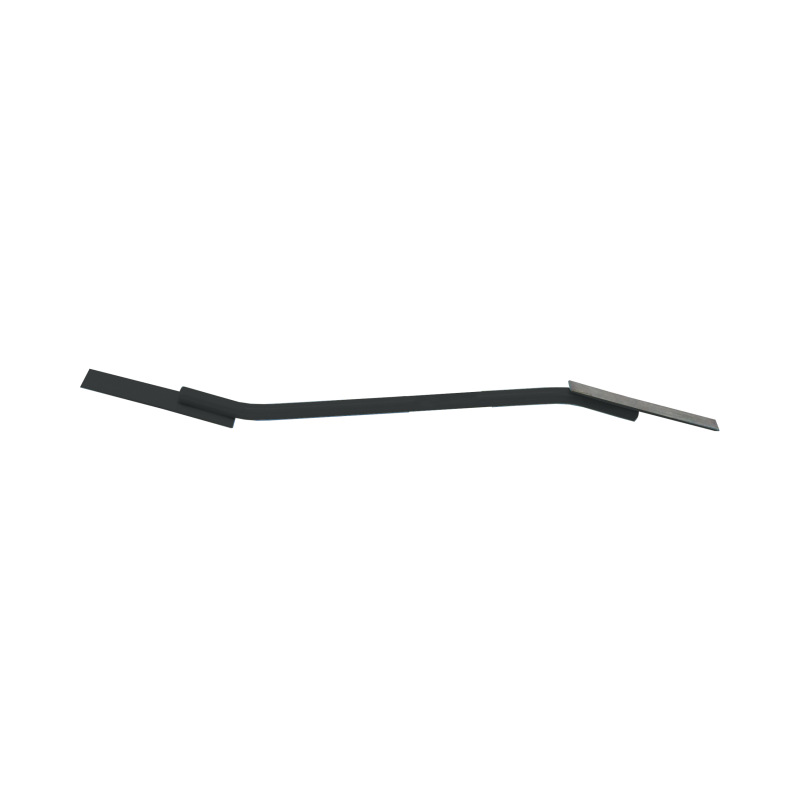 TOPTRADE špárovačka obojstranná, čierna, 13/9 mm 2