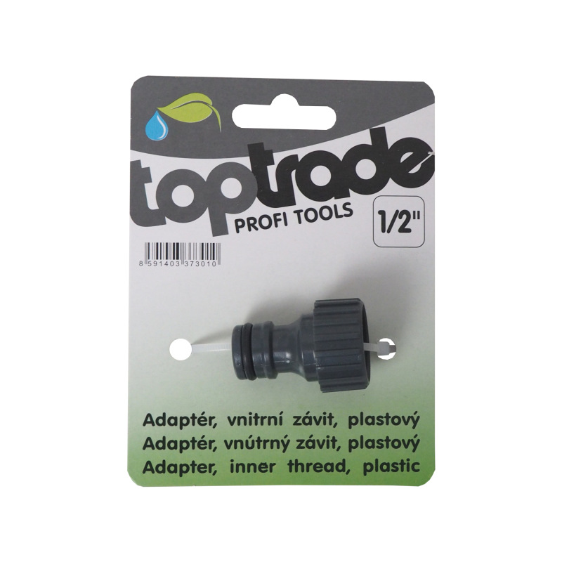 TOPTRADE adaptér, vnútorný závit, 1/2" 2