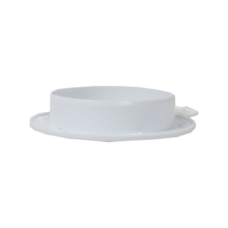TOPTRADE mriežka vetracia, plastová, biela, guľatá, O 135/110 mm 3