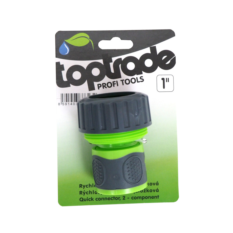 TOPTRADE rýchlospojka dvojzložková, 1“ 2