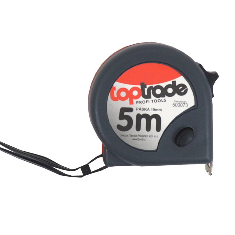 TOPTRADE meter zvinovací, dvojbrzdový, 19 mm x 5 m 1