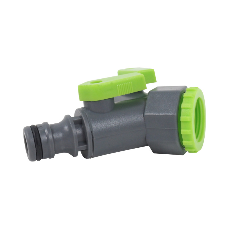 TOPTRADE rozdvojka s ventilmi, 3/4" na 2 rýchlospojky 4