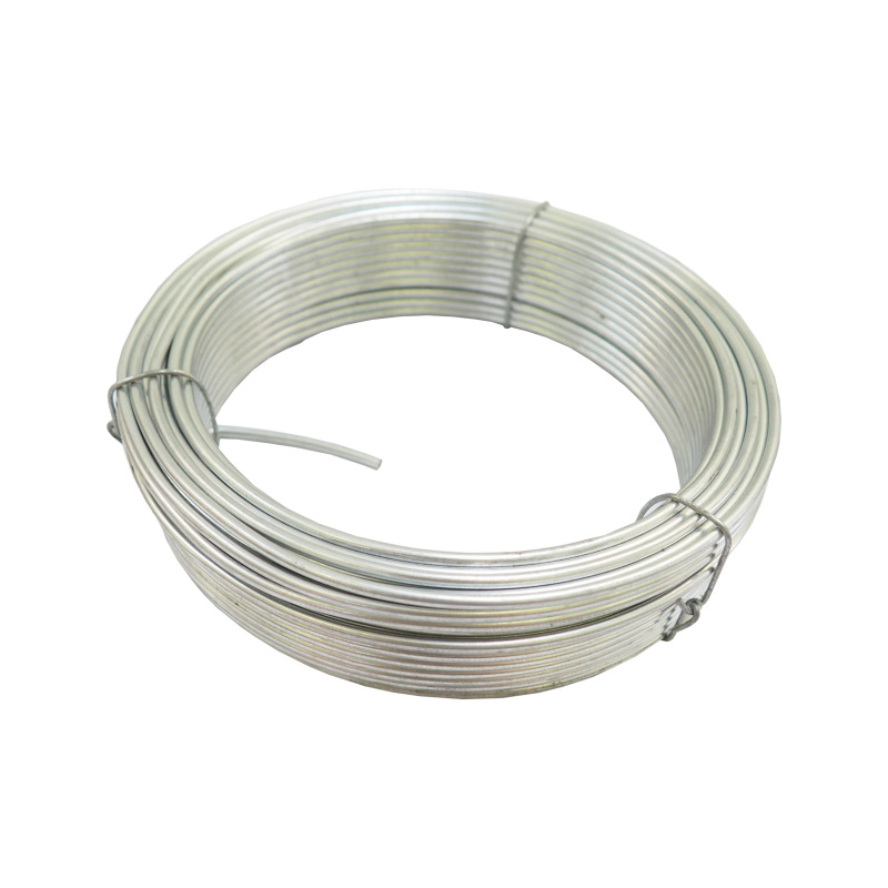 TOPTRADE drôt napínaci, pozinkovaný, O 3,4 mm / 26 m