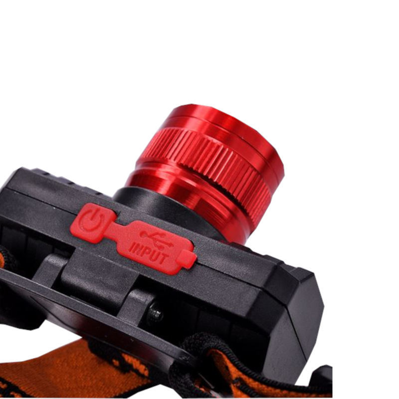 čelovka LED nabíjacia, 3W, 150lm, zoom, Li-Ion 3