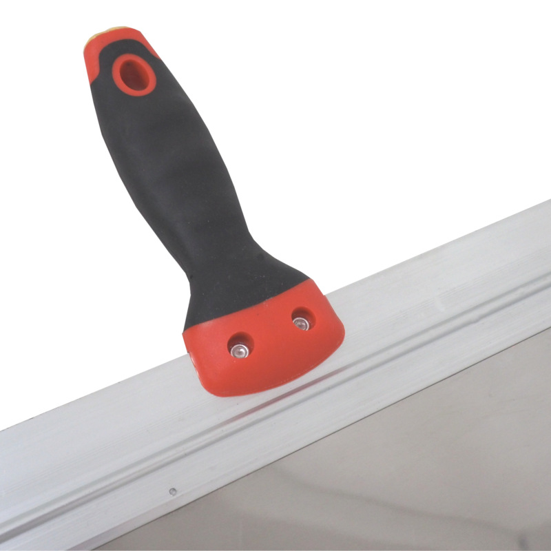 TOPTRADE stierka nerezová, duralový rám, 350 mm 4
