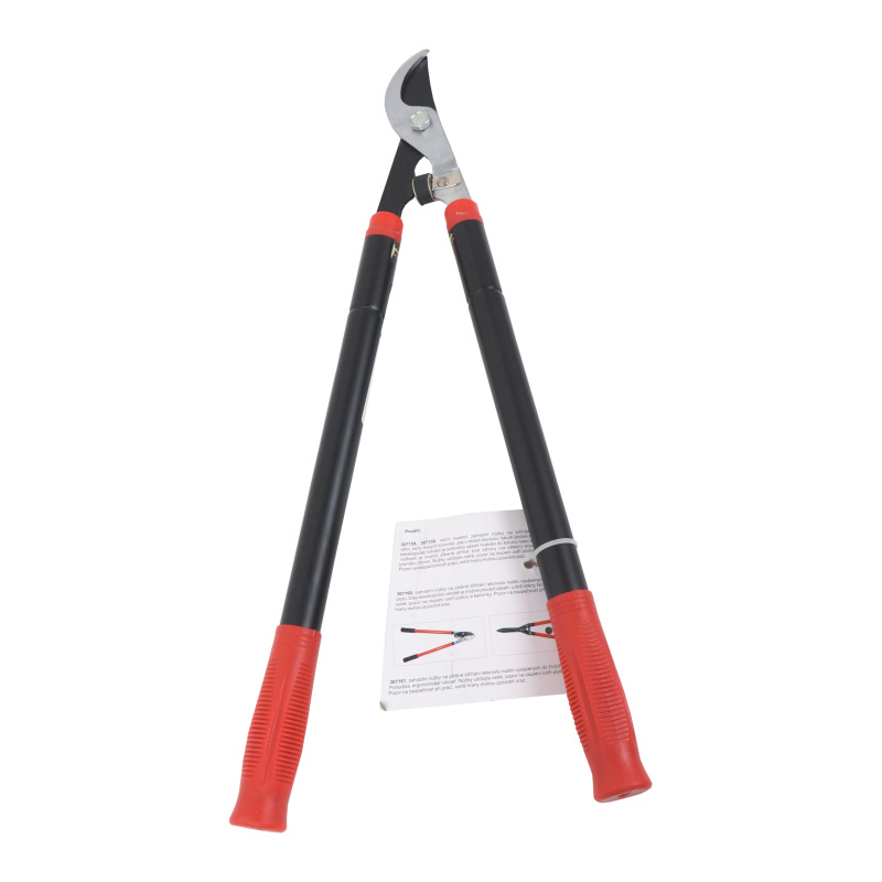 TOPTRADE nožnice záhradnícke, celokovové, teleskopické, polguľaté, 640/940 mm 2
